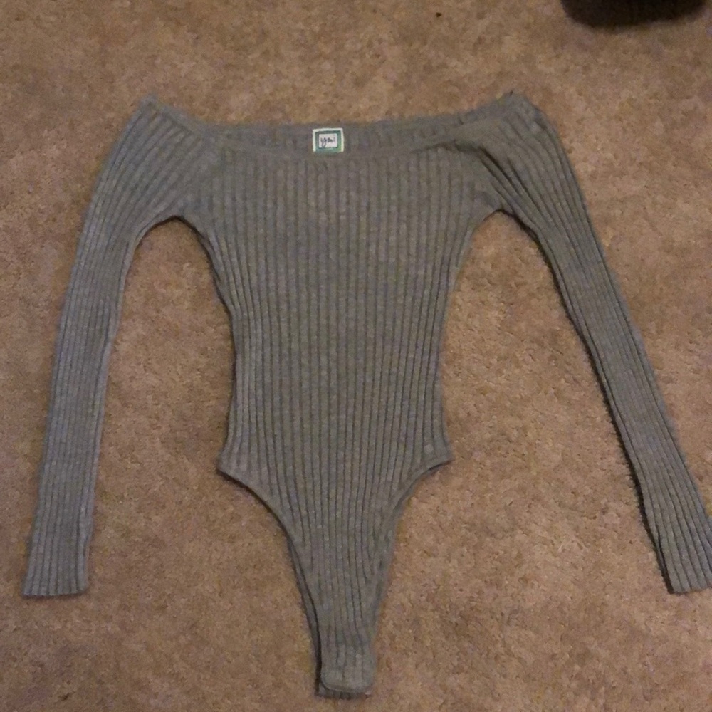 off the shoulder body suit